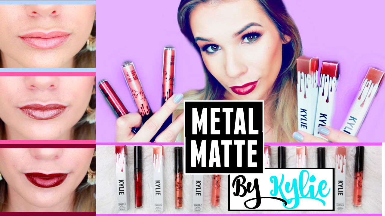Review: Kylie Jenner METAL Matte Lipsticks